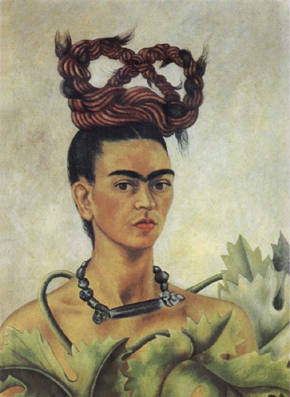 Frida Kahlo Self-Portrait with Braid